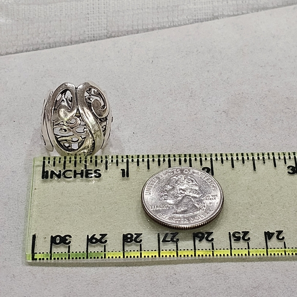 Carolyn Pollack Relios 925 Swirl Dome Ring - Picture 16 of 16